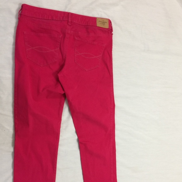 🌼 ABERCROMBIE FITCH WOMENS PANTS SKINNY SIZE 4 🌼 - Picture 4 of 5